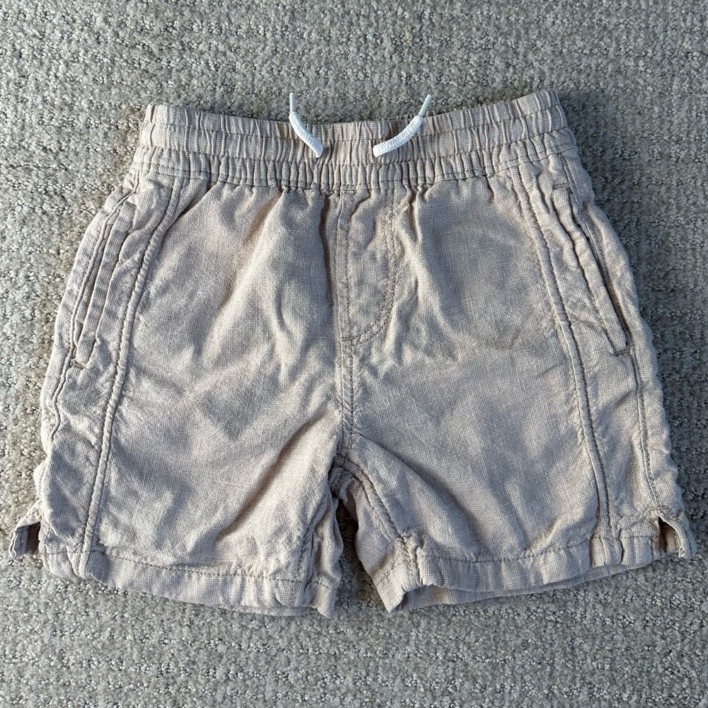 A&F linen blend boys shorts 7/8